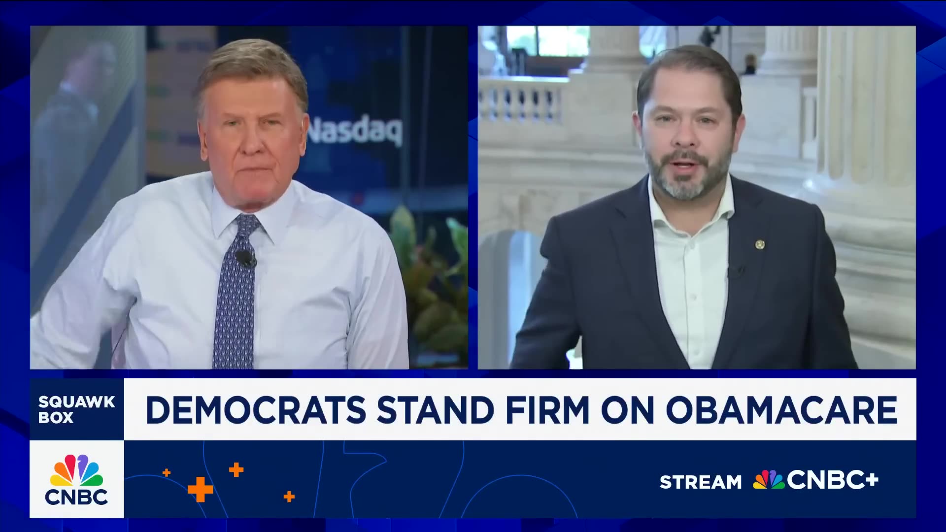 Joe Kernen CLASHES with Ruben Gallego CUTS OFF Interview with RUDE Senator