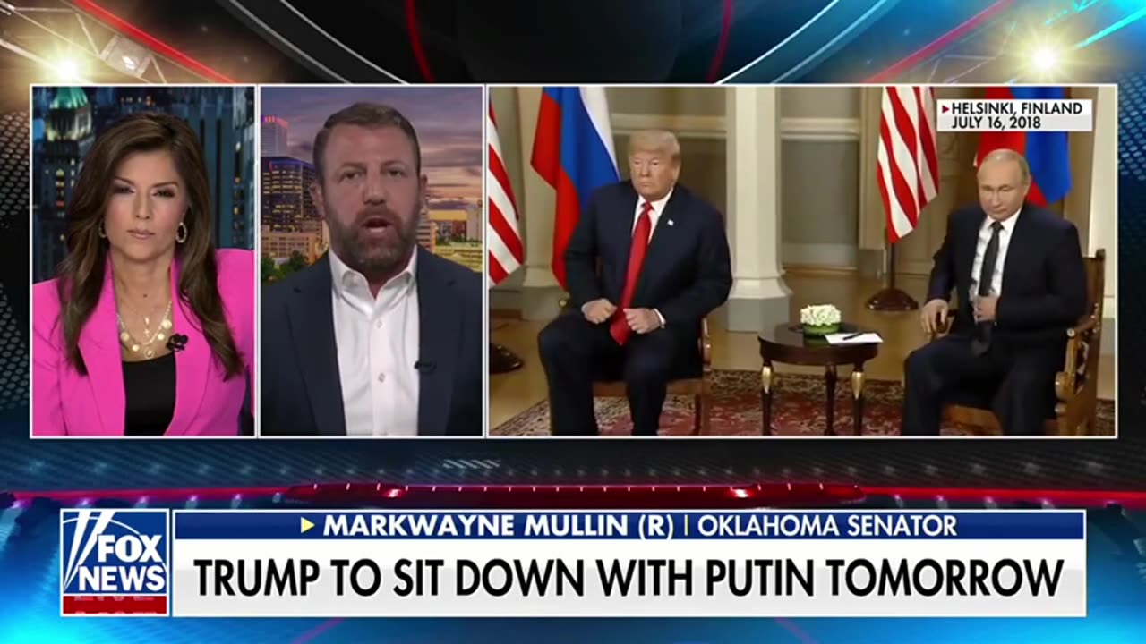 Sen Mullin: Trump Is The President Of Peace