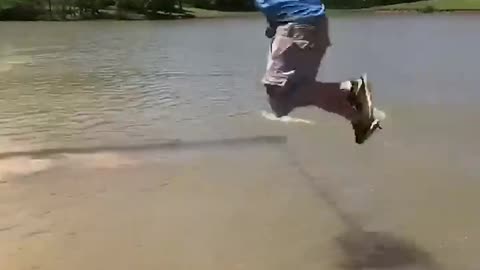 Rope Swings Never Fail to Disappoint!! 😂🌊#funny #afv #fall #fail - America's Funniest Home Videos )