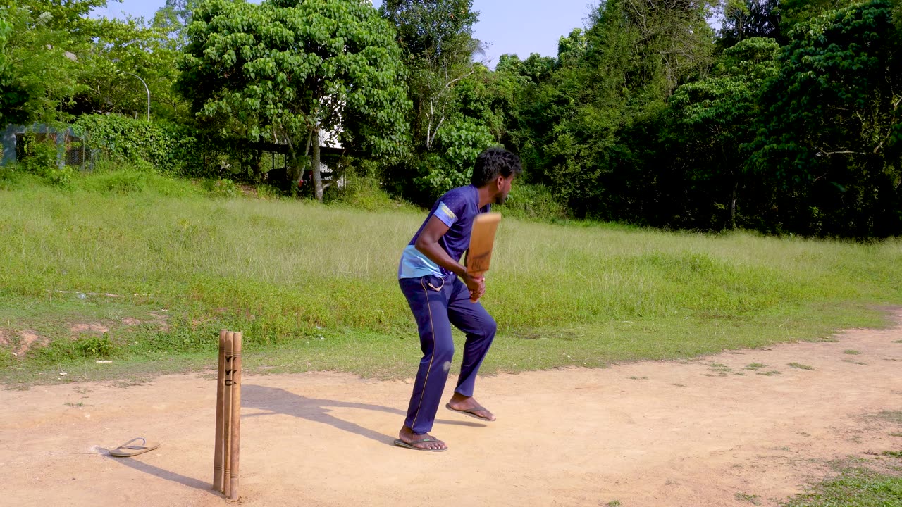 No one in the playground .so i played with me