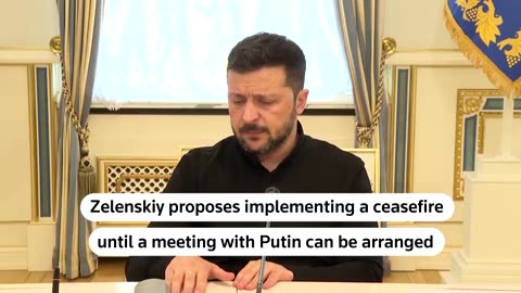 Zelenskyy is now calling for a ceasefire after launching an assault on Russia