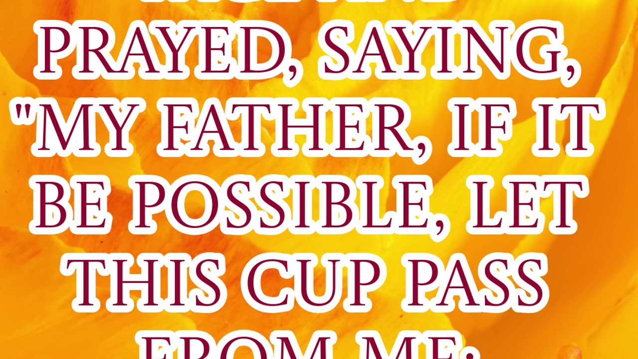 "Not My Will, But Yours Be Done" Matthew 26:39 #shorts #youtubeshorts #ytshorts #youtube #shortvideo