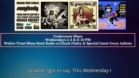 Gwyn Ashton On Undercover Blues Featuring Walter Trout Blues Rock Radio