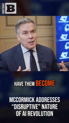 Senator McCormick Addresses "Disruptive" Nature of AI Revolution