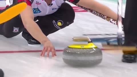 CANADA V RUSSIA CURLING: CPT World Women's Curling Championship 2XXX, Beijing, China