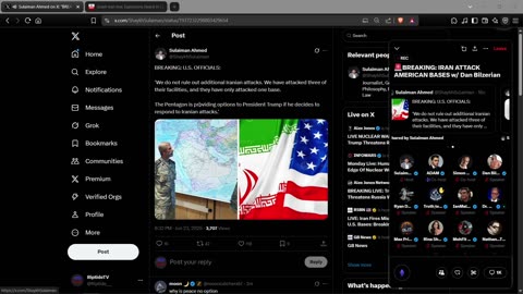 BREAKING NEWS!! IRAN BOMBS U.S. RUN BASE IN QATAR