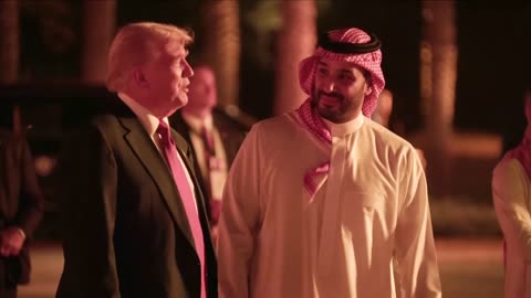 Trump takes golf cart tour of At-Turaif with MBS ahead of Saudi state dinner
