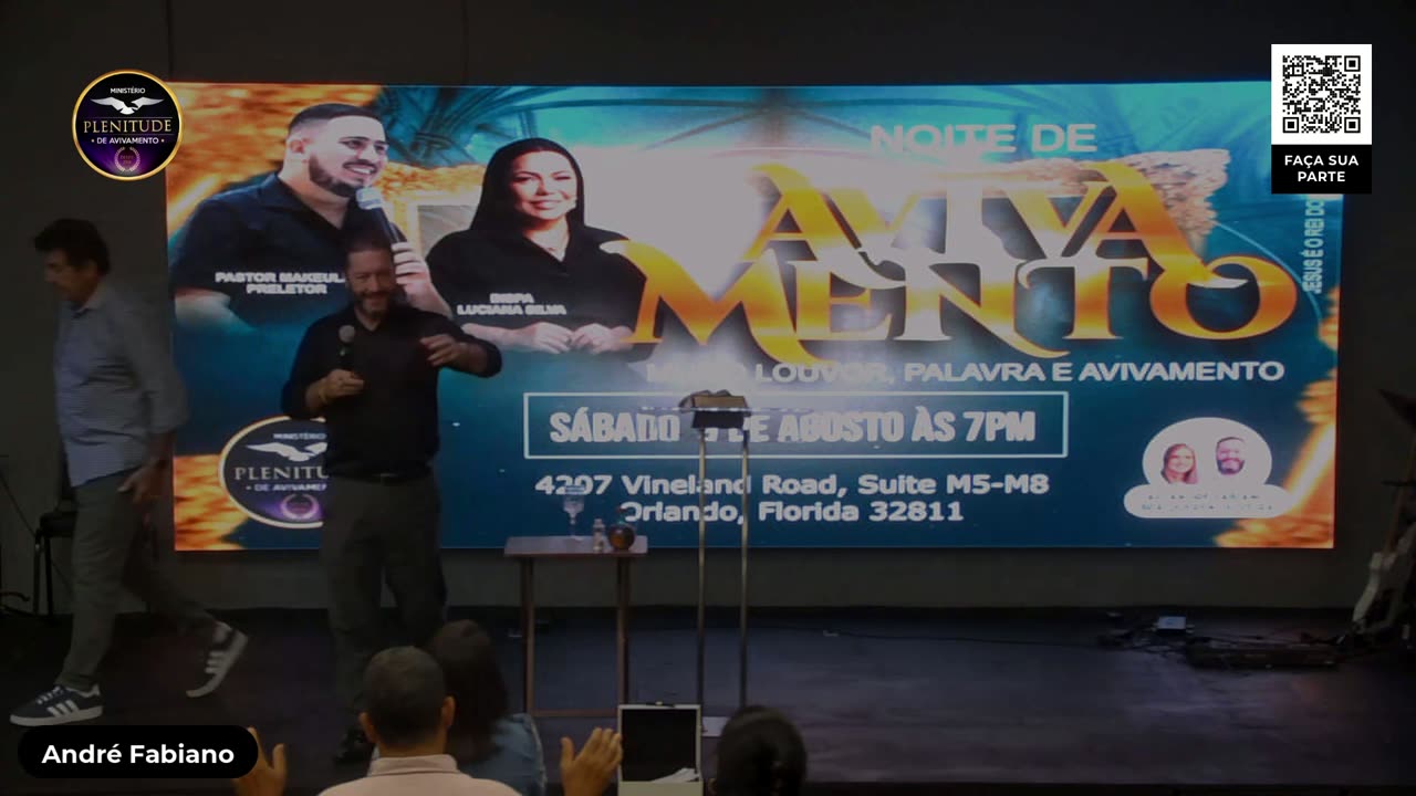 NOITE DE AVIVAMENTO COM BISPA LUCIANA ROCHA!!!