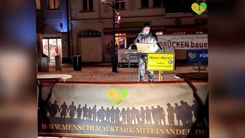 Waren ( Müritz) - die 148 igste Kundgebung 05-01-2026