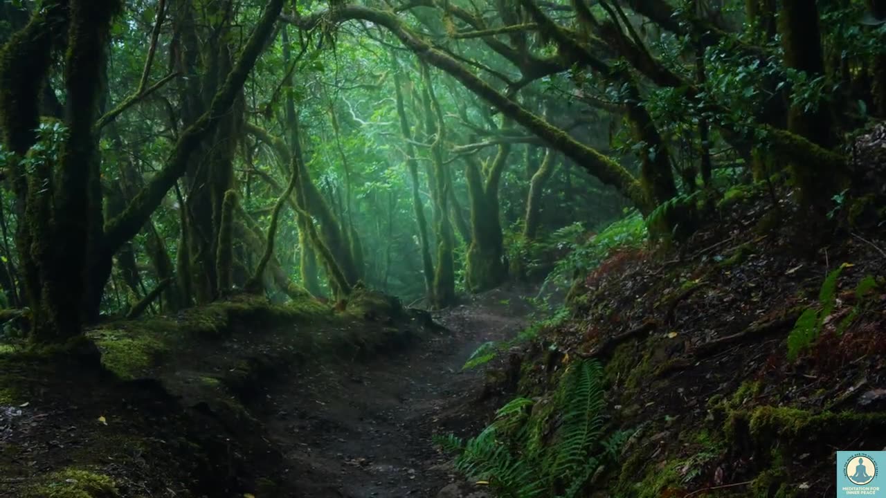 🌧️ “Rainforest Meditation Sounds | Fall Into Deep, Peaceful Sleep” 🌙✨