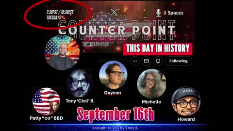 This Day In History - September 16th