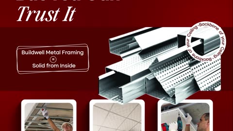 Built Solid. Built with Buildwell Metal Framing.