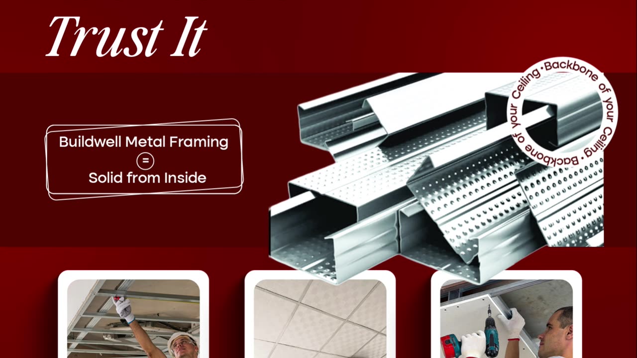Built Solid. Built with Buildwell Metal Framing.