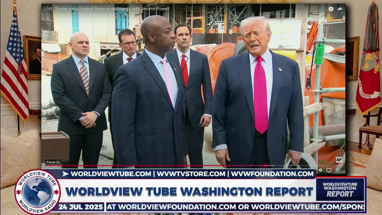 Trump's Fed Visit, Construction Overruns, and Robert E. Lee Documentary Premiere