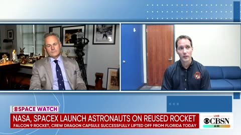 SpaceX launches NASA crew on reused rocket to International Space Station
