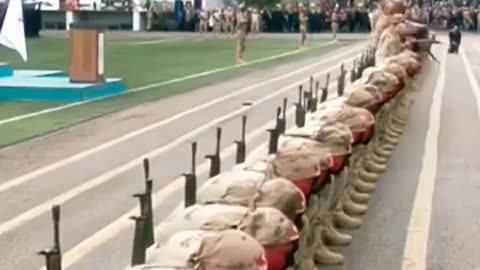 Incredible: Turkey #soldier parade training special skills. #army #defenceacadem