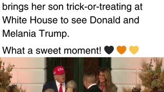 Karoline Leavitt's Little Boy Shows Up to the White House in the Cutest Halloween Costume Ever