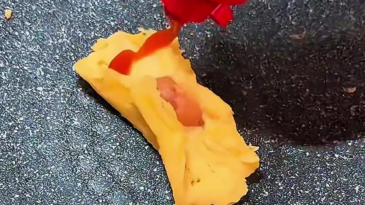 Epic Sausage Hot Cake Recipe! 🌭🥞 | Follow for More Wild Food Hacks & Smash Like!