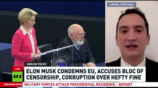 'Bureaucrats from EU want to restrict non-EU media, thereby ban free speech' — Alexandre Guerreiro