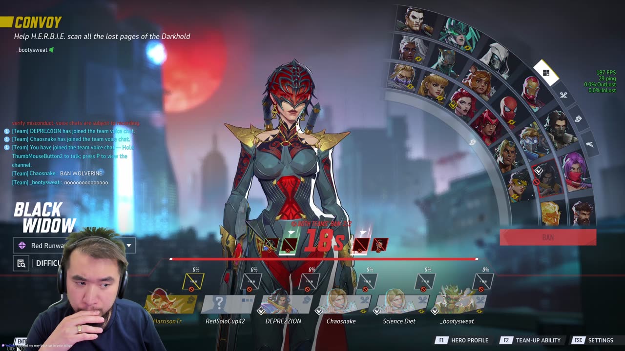 [drops enabled] Day 17 of BLACK WIDOW to DIAMOND