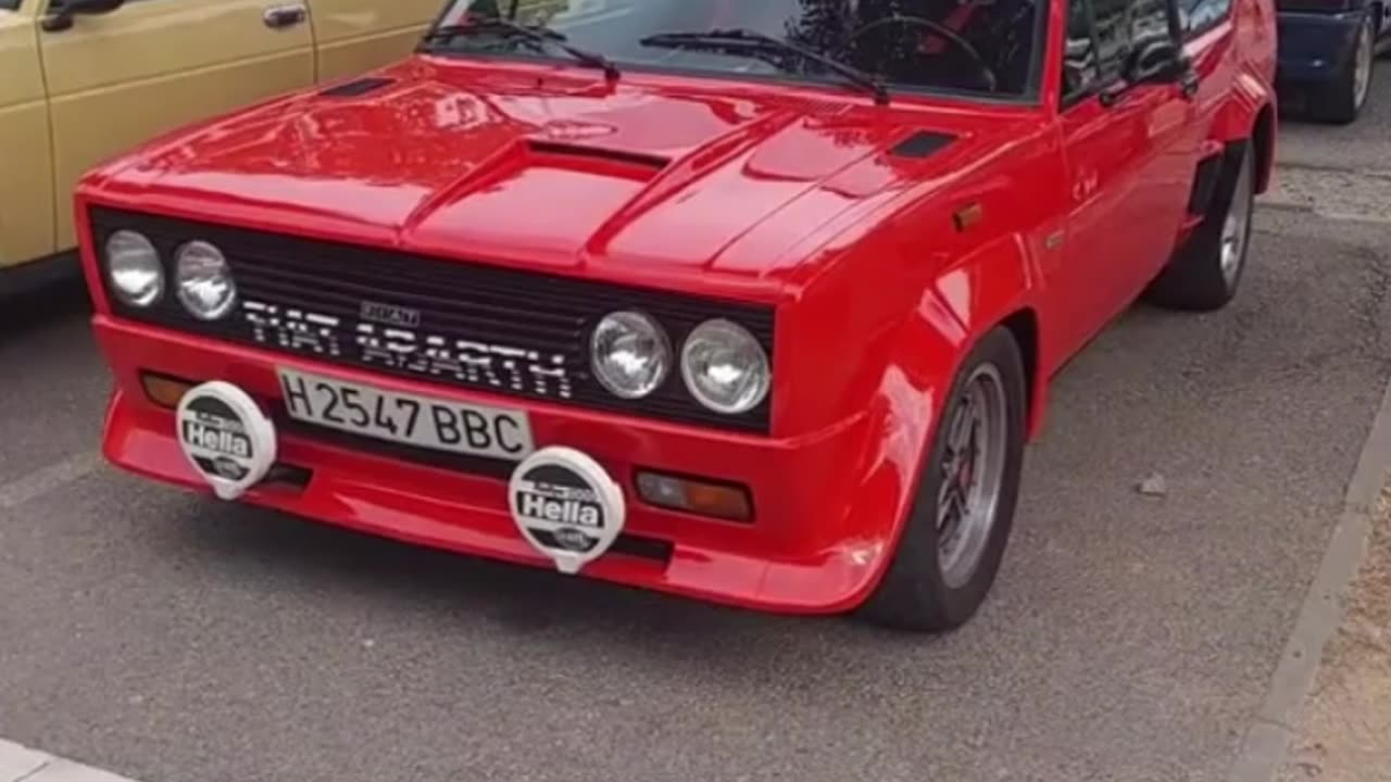 Fiat 131 Abarth replica año 1979