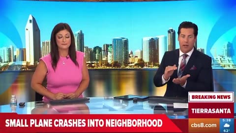 At least 2 people killed, 8 others injured after plane crash in San Diego, California