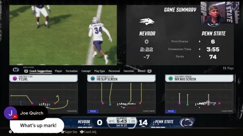 First Stream! College Football 26'