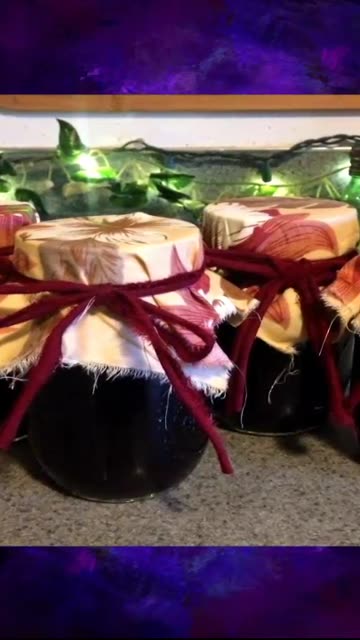 Elderberry Spice Syrup (full recipe links in description)