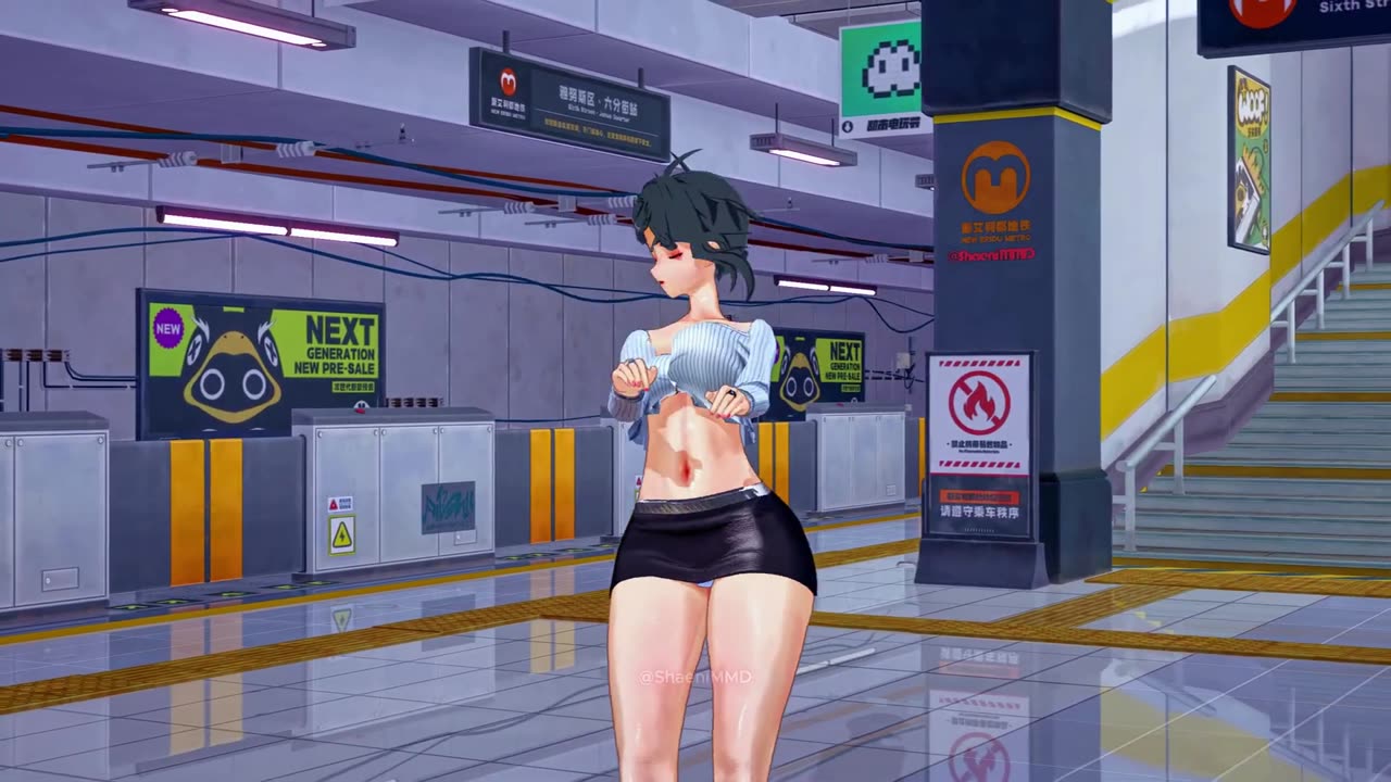 Grace Howard / Zenless Zone Zero MMD / TIE A CHERRY #zzzero