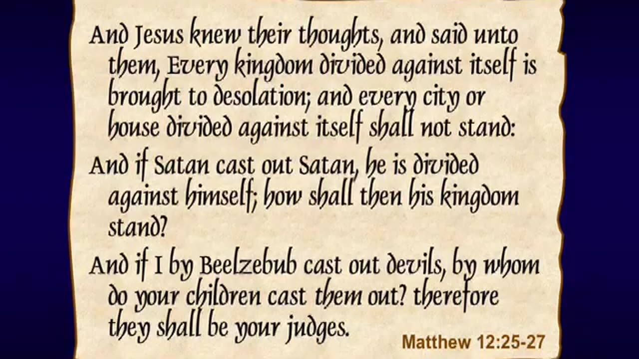 Matthew Session 8