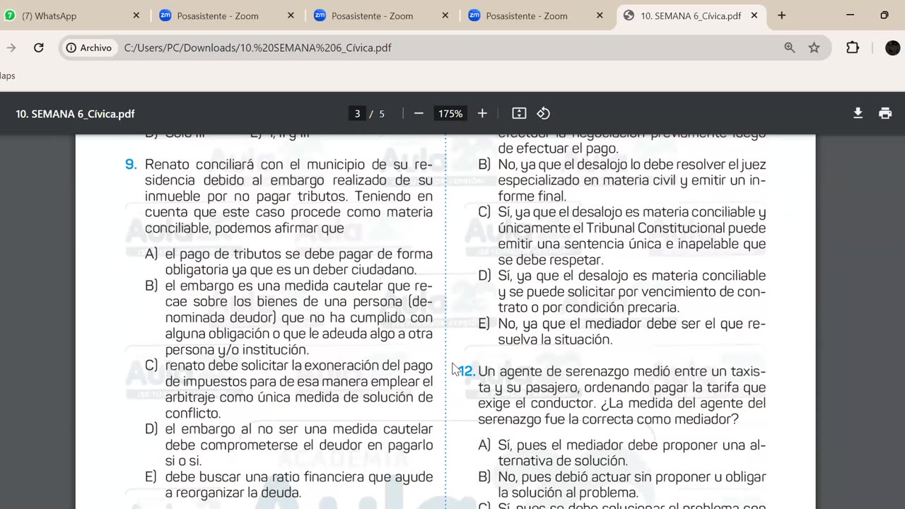 AULA 20 REGULAR 2025 - 1 | Semana 06 | Cívica