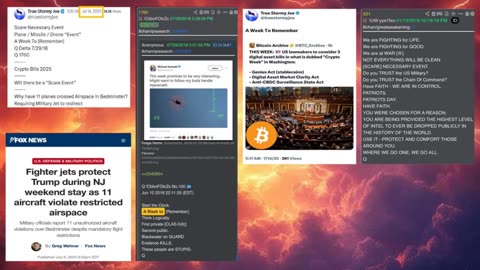 Absolute Storm Ep 60 7/17/25 10pm EDT Comey|Schiff|Epstein|PP|Our Sacred Honor