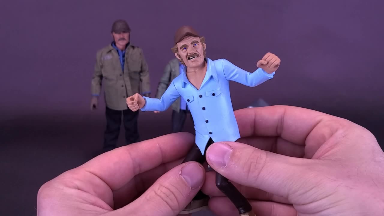 NECA Toys Jaws 50th Anniversary Ultimate Sam Quint Action Figure Review