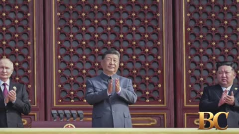 Xi, Putin and Kim show united front at huge Chinese military parade