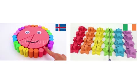 Symmetry of Nations 🇮🇸🇮🇪 — Pure 4K Visual ASMR • Dual Serenity • The Art of Balance