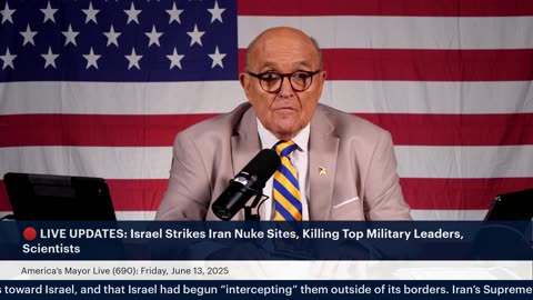 America’s Mayor Live (690): Israel Strikes Iran Nuke Sites, Killing Top Military Leaders, Scientists