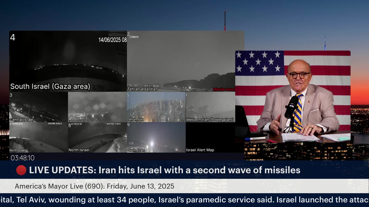 America’s Mayor Live (690): Israel Strikes Iran Nuke Sites, Killing Top Military Leaders, Scientists