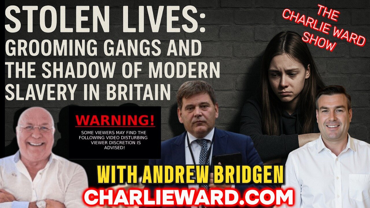 STOLEN LIVES; GROOMING GANGS & THE SHADOW OF MODERN SLAVERY IN BRITAIN WITH ANDREW BRDIGEN & PAUL B