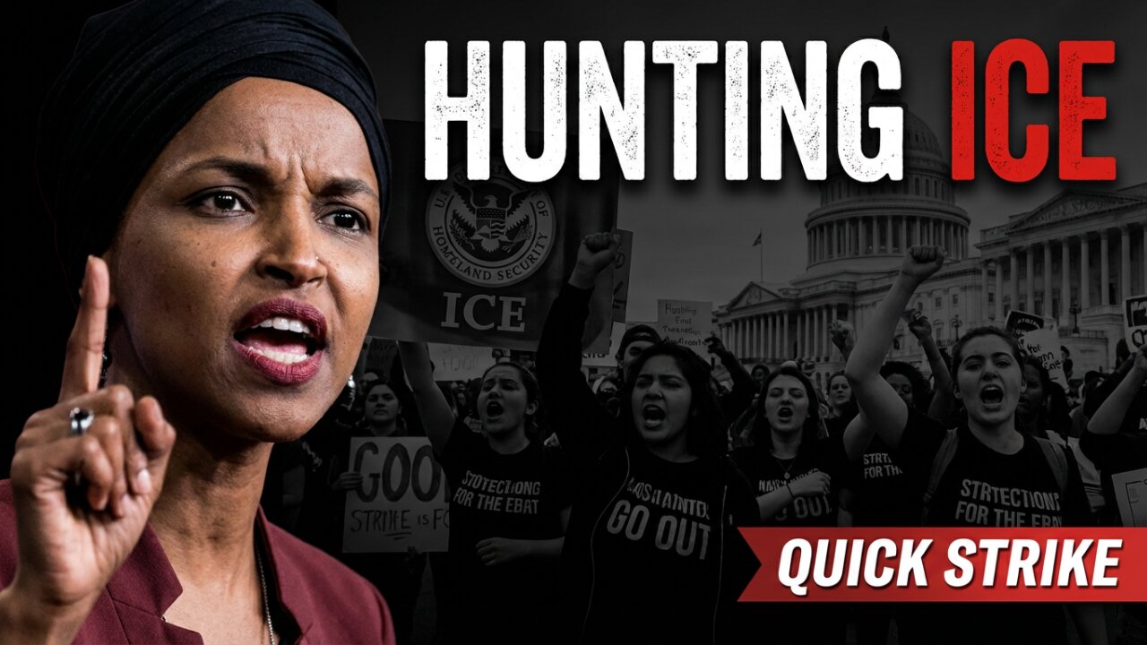 Ilhan Omar Leads Mob to Hunt ICE Agents – Democrats’ Deadly Deception Exposed