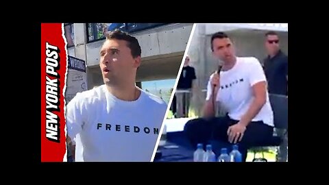 Charlie Kirk Posts Video Moments Before Reportedly Being SHOT at Utah Valley