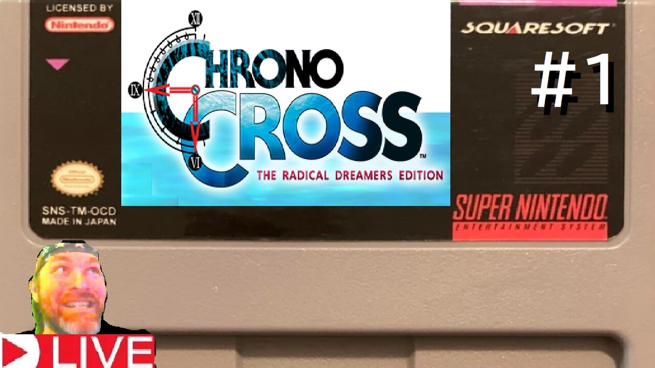 Chrono Cross playthrough Live part #1 (Livestream)