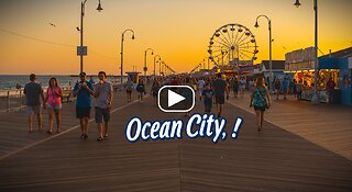 Ocean City, NJ Boardwalk - DJI Osmo Pocket 3 (4k 60p)