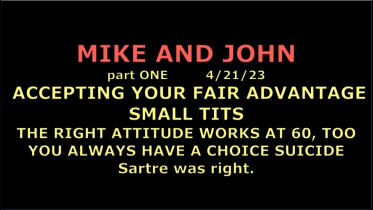 MIKE AND JOHN