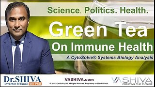 Dr.SHIVA™: Green Tea on Immune Health @CytoSolve Systems Analysis