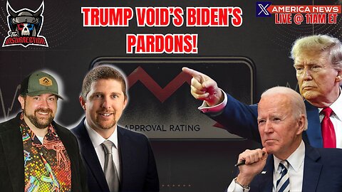 🚨 Trump Declares Biden's Autopen Pardons Void. Dems Approval Sinks Again💥