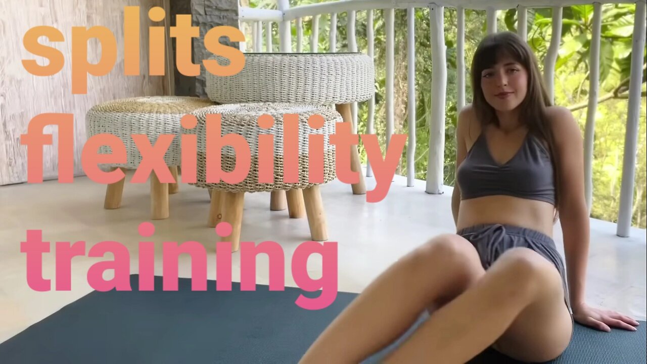 Splits flexibility training