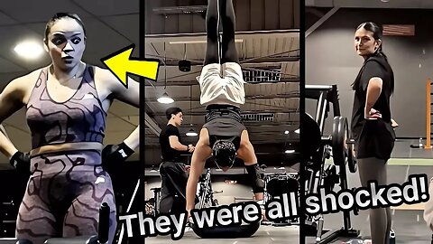 🔥Scaring People in The Gym With Calisthenics #120