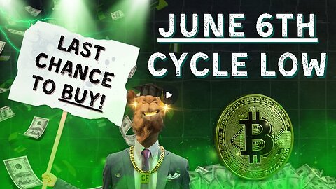 June 6th Cycle Low: Getting Closer Every Day!
