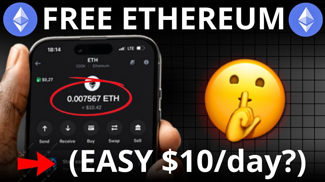 FREE ETHEREUM MINING | NO Minimum Withdrawal🔥| Free ETH Mining website 2025