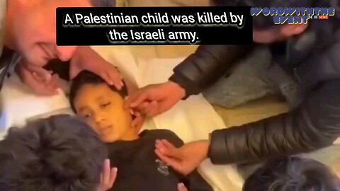 A Palestinian child was killed by the Israeli army.